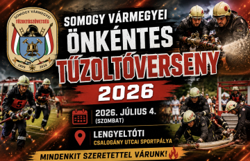 Index kép: Lengyeltóti ad otthont a 2026. évi Somogy Vármegyei Önkéntes Tűzoltóversenynek című hírhez