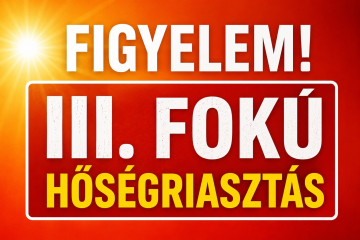 Index kép: III. fokú hőségriasztás lépett életbe című hírhez